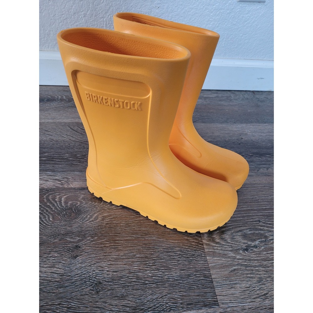 Birkenstock Derry Yellow EVA Rain Boots‎ Kids Size 34 EU 2.5-3 US Waterproof #1
